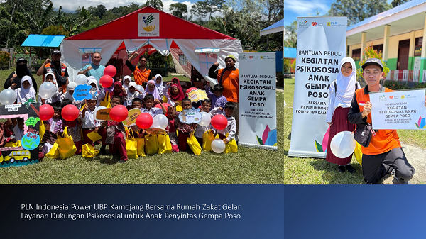 PLN Indonesia Power UBP Kamojang Bersama Rumah Zakat Gelar Layanan Dukungan Psikososial 