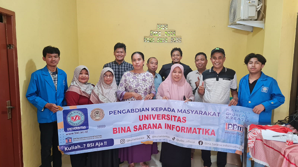 Dosen Universitas Bina Sarana Informatika Pengabdian Masyarakat Kader Posyandu Cendana 