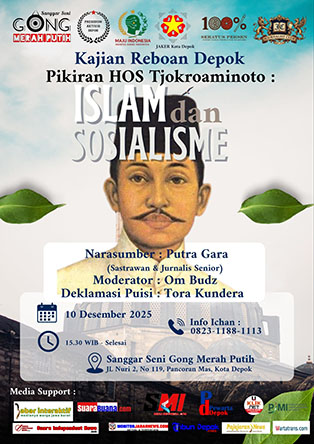 Journalist Club Indonesia Cabang Depok Gelar Kajian Pemikiran Guru Bangsa