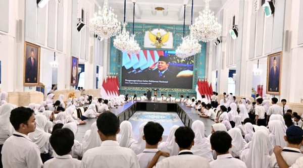 Ratusan Pelajar dan Mahasiswa Antusias Ikuti Istana untuk Anak Sekolah