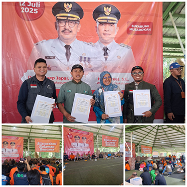 Badan Wakaf Al-Quran Terima Penghargaan dari Bupati Sukabumi