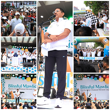 Sebanyak 1.000 Peserta CFD Ikuti Mawlid Funwalk