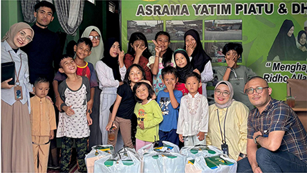 BRI BO Tambun Tebar Keberkahan di Hari Jumat 