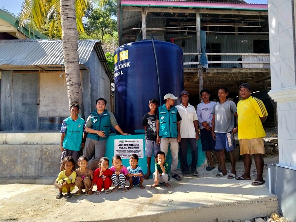 Insan Bumi Mandiri Bersama Paragon Corp Bangun Akses Air Bersih di Manggarai Barat