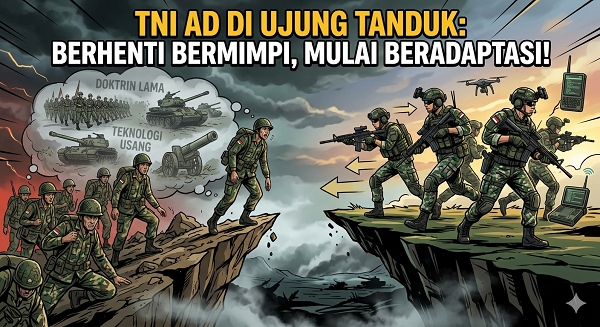 TNI AD DI UJUNG TANDUK: BERHENTI BERMIMPI, MULAI BERADAPTASI! 